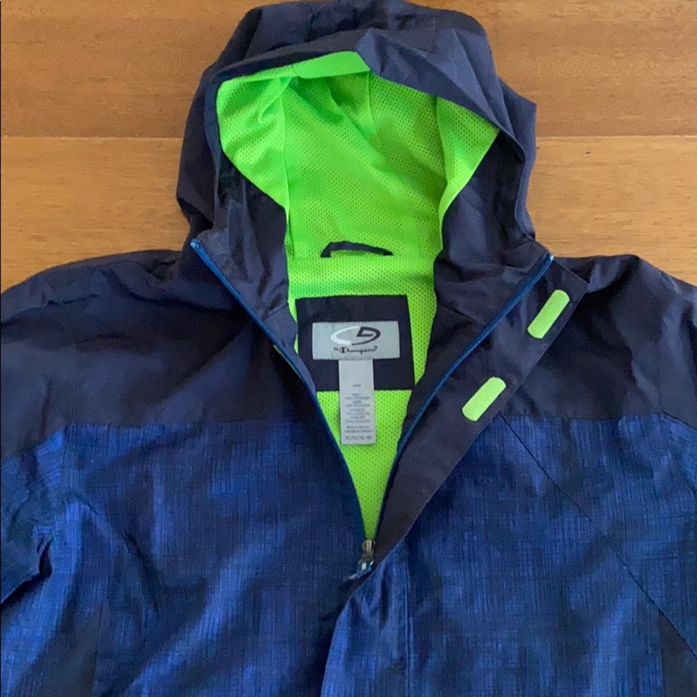 Champion hooded windbreaker